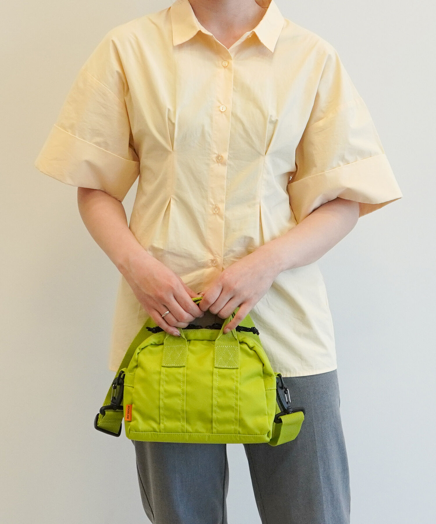 EDGELINK「EDGELINK／エッジリンク マイクロギャラクシー ミニボストン ショルダーバッグ 60491」|ショルダー・メッセンジャー|グリーン