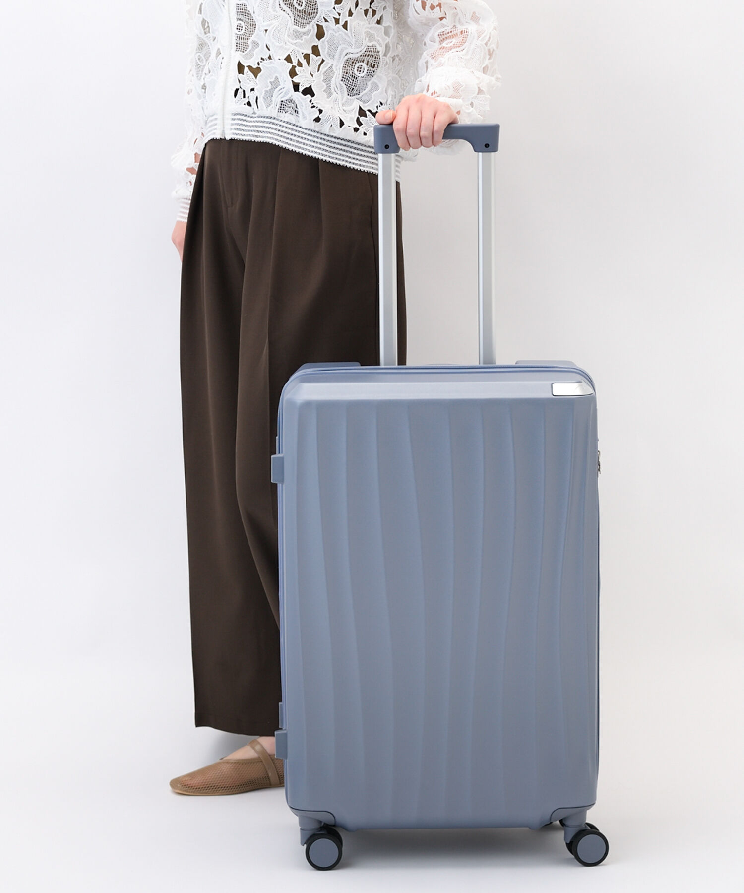 W&.Day/Night「W&.Day/Night スオラ スーツケース Mサイズ 63／78L  09102」|キャリーケース|