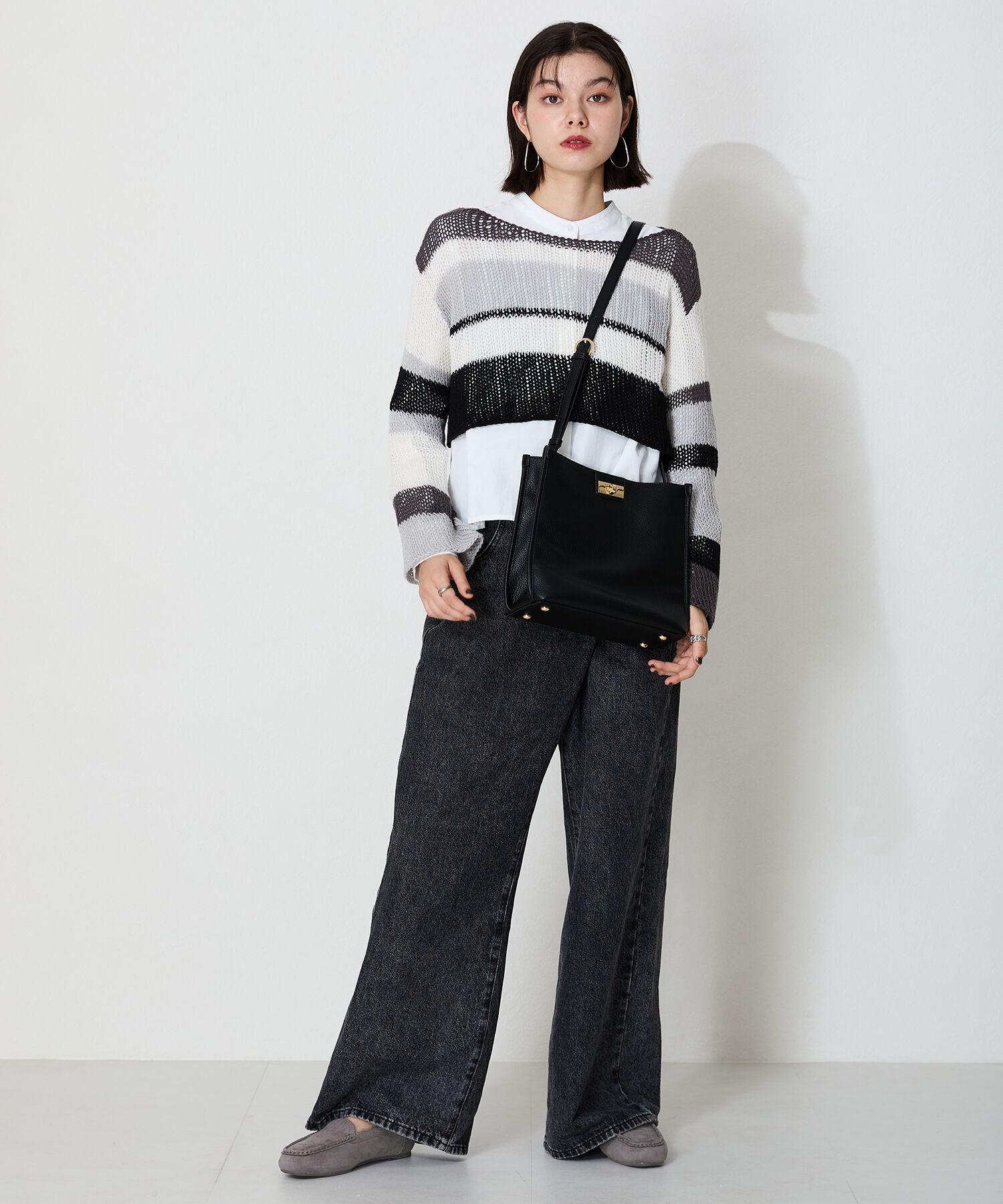 WA Oriental TRaffic「【累計5万足突破】 もこもこ ムートンシューズ /12311 モカシン フェイク ファー 再入荷 フラット」|パンプス|