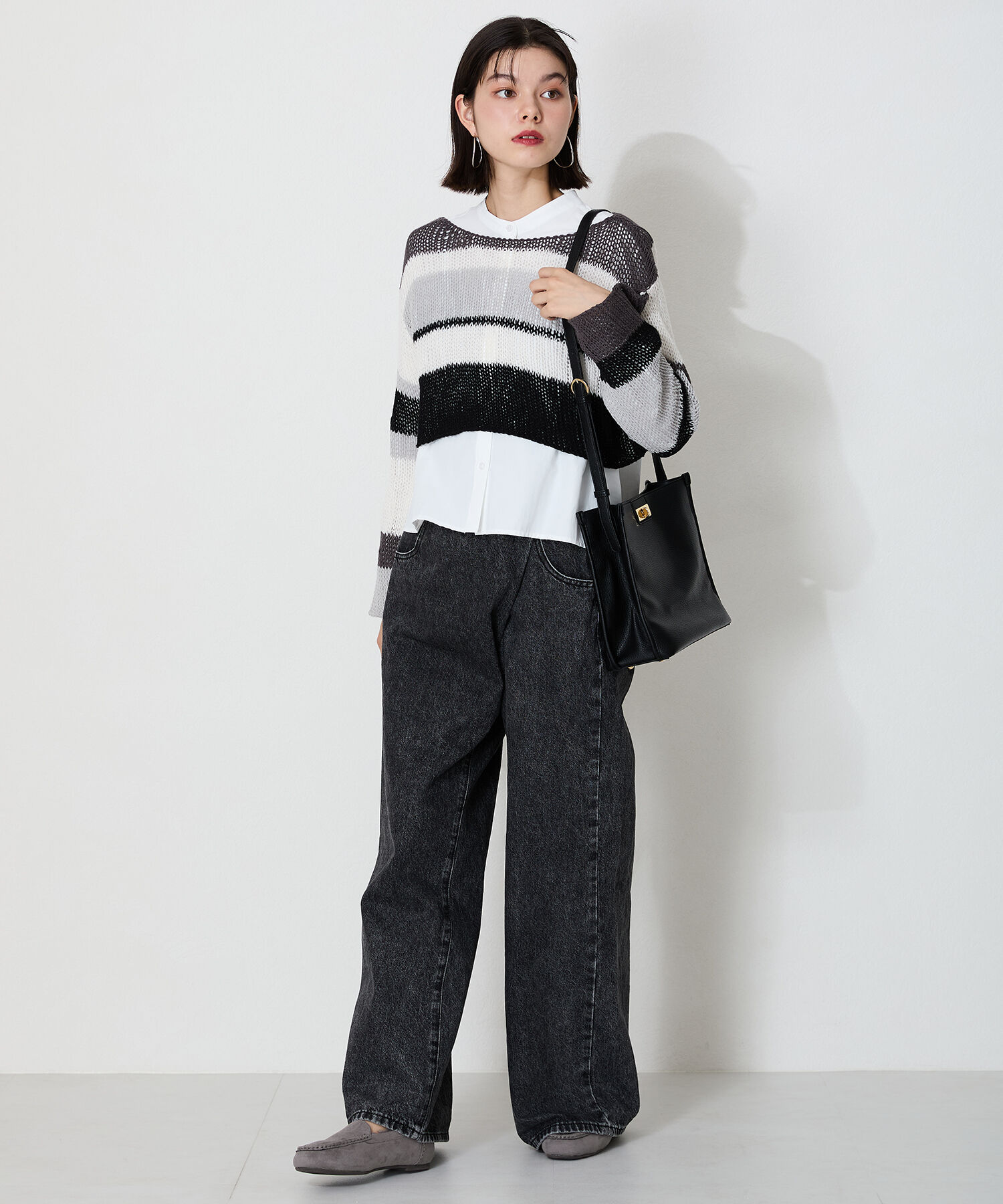 WA Oriental TRaffic「【累計5万足突破】 もこもこ ムートンシューズ /12311 モカシン フェイク ファー 再入荷 フラット」|パンプス|