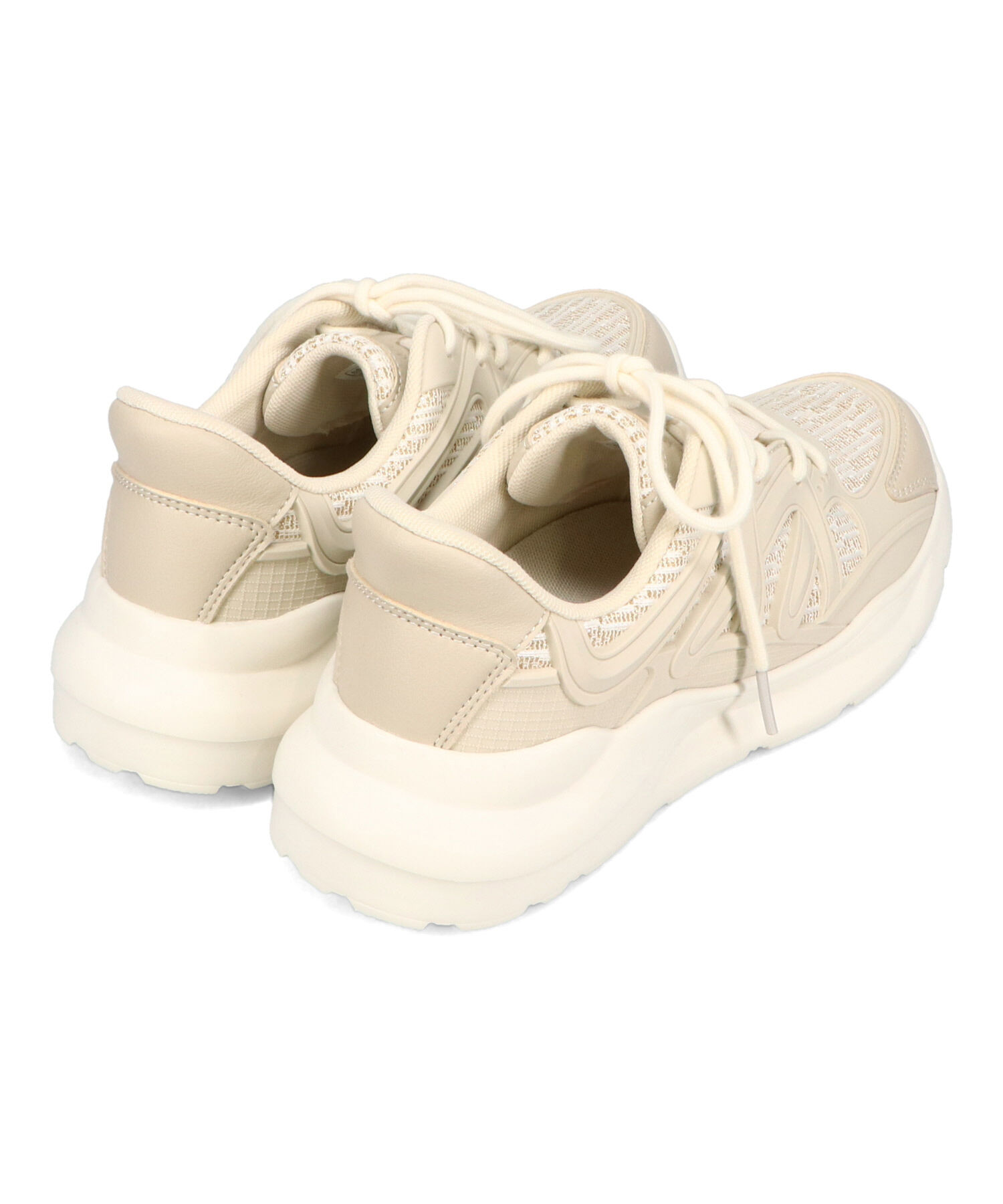 ORiental TRaffic「ラバーパーツ&times;ラメ織りレーススニーカー/OT3760」|スニーカー|