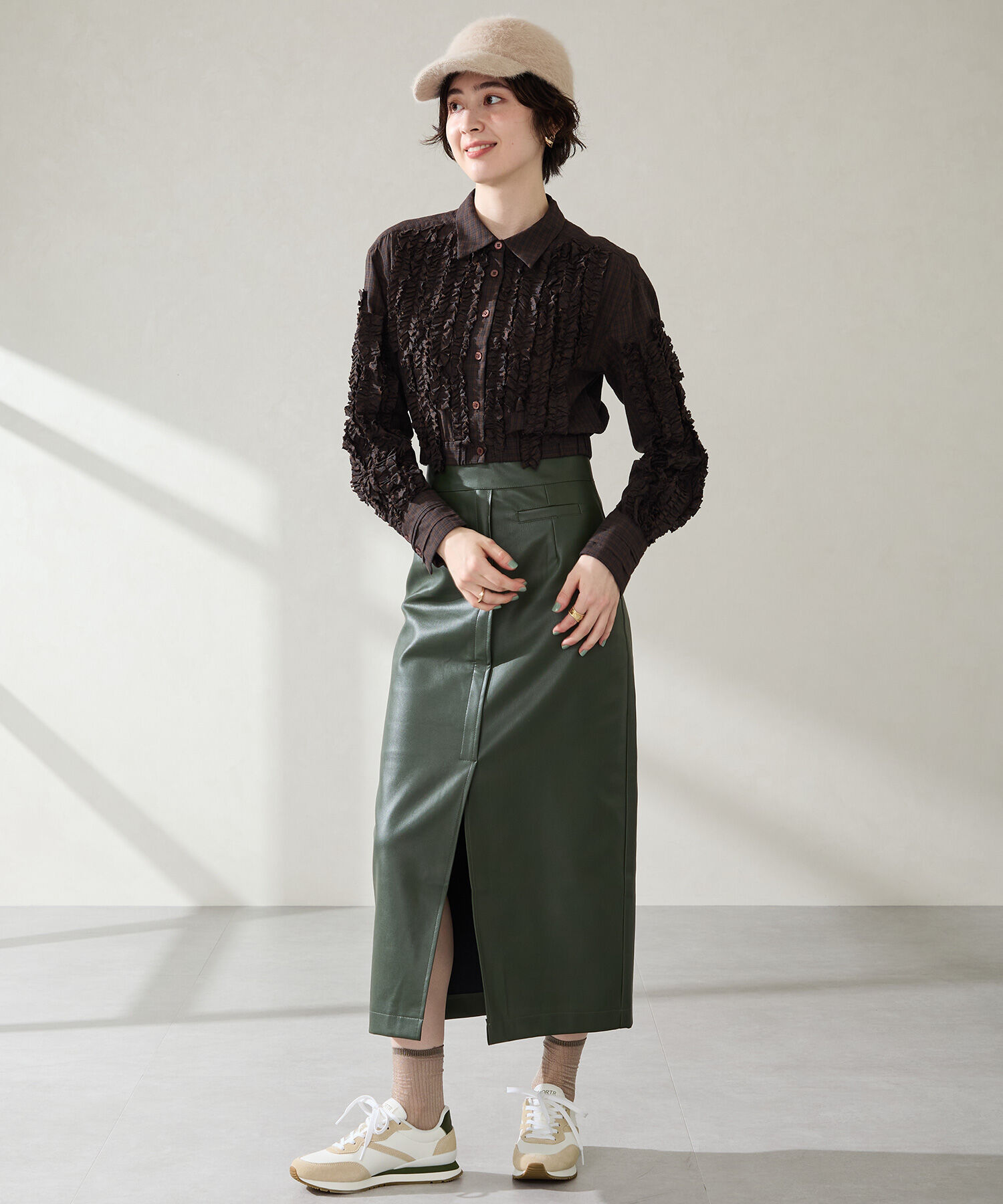 ORiental TRaffic「ロープロファイル スニーカー /OT3772 フラット　メタリックカラー」|スニーカー|