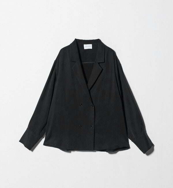 UNITED ARROWS「オープンカラー シャツ ジャケット」|シャツ・ブラウス|