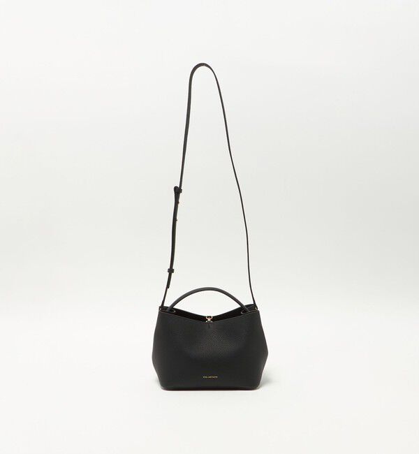 UNITED ARROWS「＜FEEL AND TASTE＞BOAT ミニ ショルダーバッグ」|ショルダー・メッセンジャー|BLACK