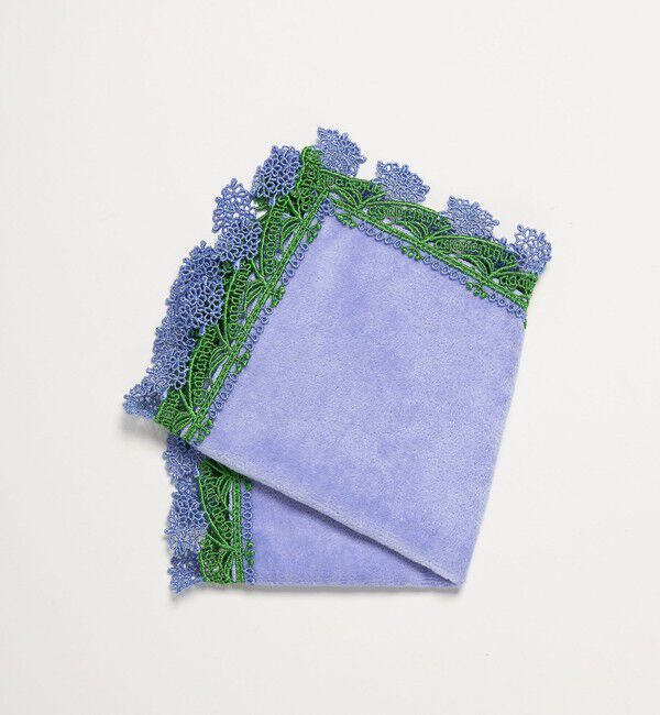 UNITED ARROWS「＜近沢レース店＞アガパンサス ハンカチ」|ハンカチ|ROYAL