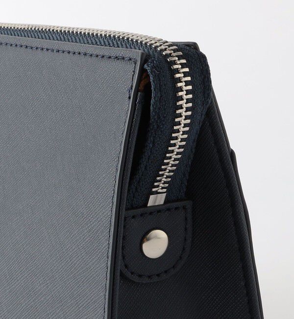 UNITED ARROWS green label relaxing「レザーライク サフィアーノ クラッチ バッグ」|クラッチバッグ|