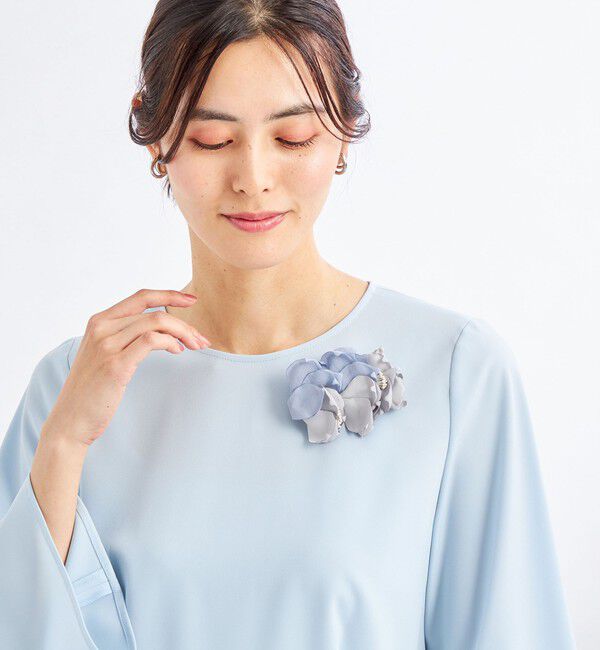 UNITED ARROWS green label relaxing「フラワーミックス コサージュ」|ブローチ・コサージュ|