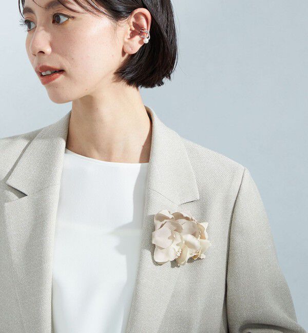 UNITED ARROWS green label relaxing「フラワーミックス コサージュ」|ブローチ・コサージュ|
