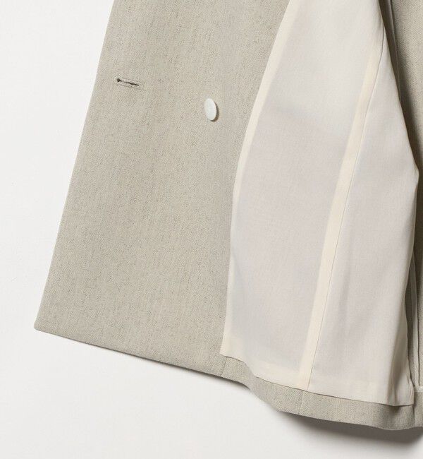 UNITED ARROWS green label relaxing「［size SHORTあり］Greed グリード メランジ ダブル ジャケット」|テーラードジャケット|