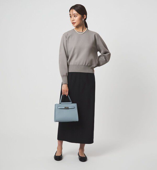 UNITED ARROWS green label relaxing「【WEB限定】エリレース 2WAY ニット プルオーバー ウォッシャブル」|ニット・セーター|