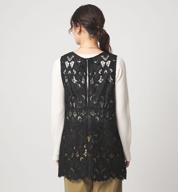 UNITED ARROWS green label relaxing「レース ノースリーブ ブラウス」|シャツ・ブラウス|