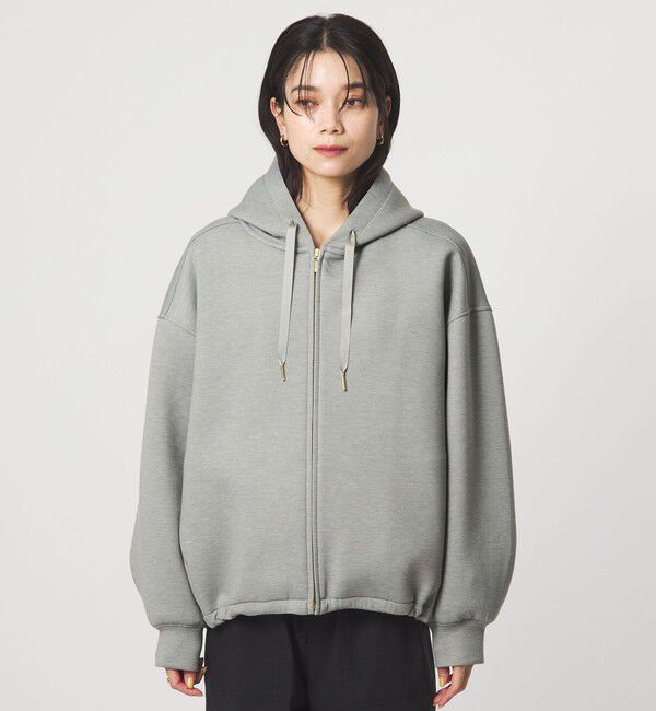 UNITED ARROWS green label relaxing「［size SHORTあり］ダンボール ジップ フーディ」|パーカー|