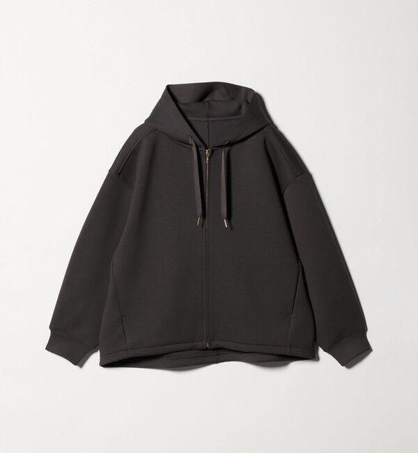 UNITED ARROWS green label relaxing「［size SHORTあり］ダンボール ジップ フーディ」|パーカー|