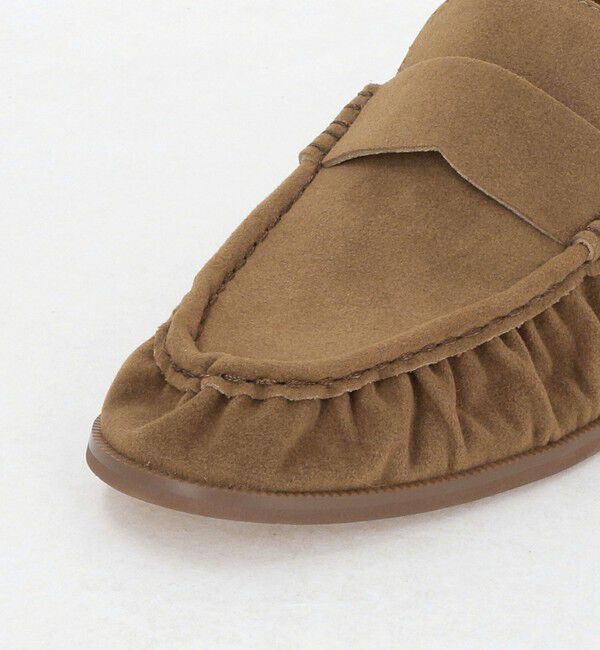 UNITED ARROWS green label relaxing「ギャザー ローファー」|その他|