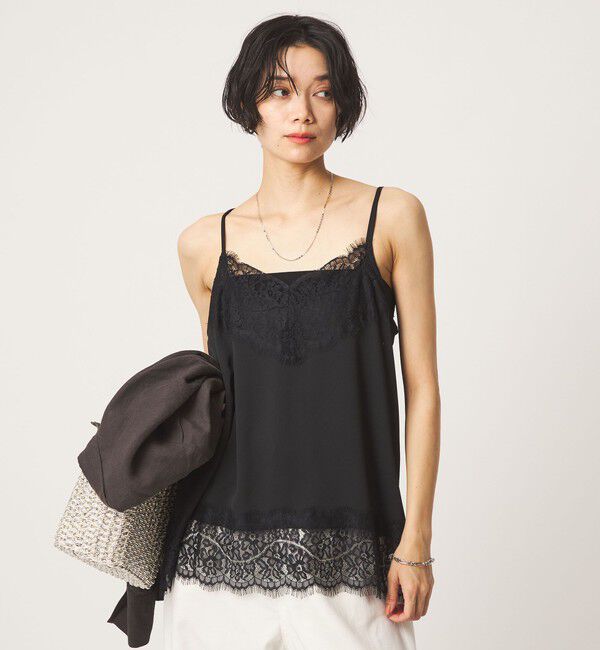 UNITED ARROWS green label relaxing「レース Vネック キャミソール」|キャミソール|