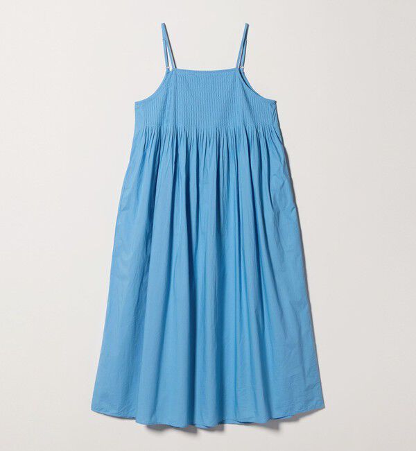UNITED ARROWS green label relaxing「メニータック キャミソール ワンピース」|ワンピース|LT.BLUE