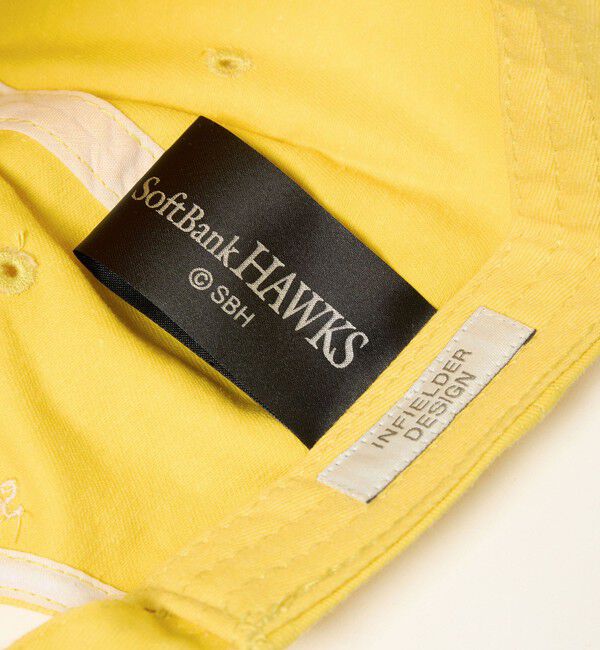UNITED ARROWS green label relaxing「【別注】＜SoftBank HAWKS&times;INFIELDER DESIGN&times;GLR＞ロゴ キャップ」|キャップ・キャスケット|