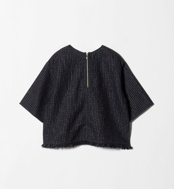 UNITED ARROWS green label relaxing「ラティス ツイードライク プルオーバー」|シャツ・ブラウス|