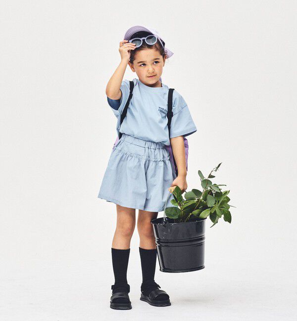 UNITED ARROWS green label relaxing「【スタメンシリーズ】タッサーフリルキュロット / キッズ  100cm-160cm」|その他|