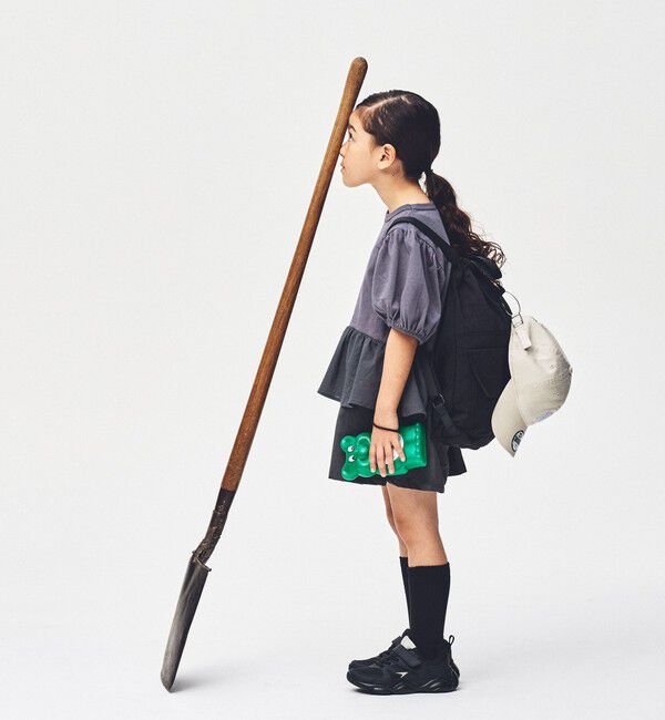 UNITED ARROWS green label relaxing「【スタメンシリーズ】パフスリーブ Tシャツ / キッズ  100cm-160cm」|Tシャツ・カットソー|