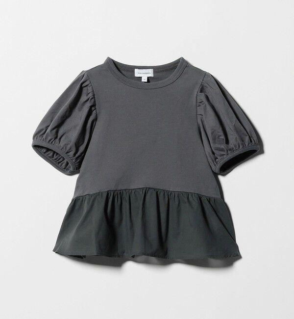 UNITED ARROWS green label relaxing「【スタメンシリーズ】パフスリーブ Tシャツ / キッズ  100cm-160cm」|Tシャツ・カットソー|