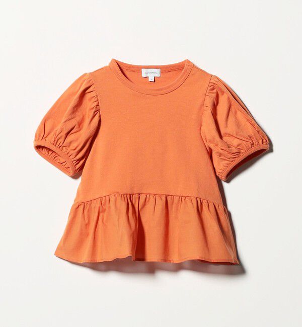 UNITED ARROWS green label relaxing「【スタメンシリーズ】パフスリーブ Tシャツ / キッズ  100cm-160cm」|Tシャツ・カットソー|