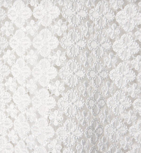 EMMEL REFINES「＜EMMEL REFINES＞EM クローバーレース ノースリーブ プルオーバー」|シャツ・ブラウス|