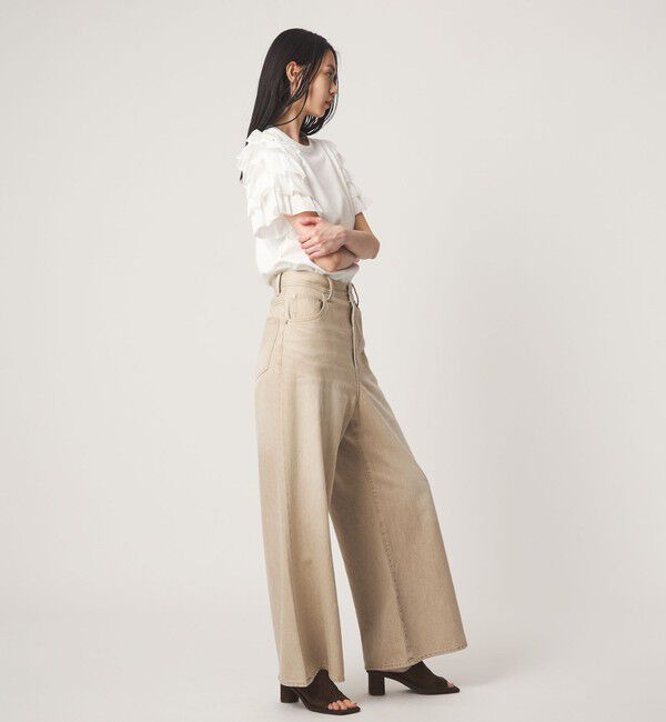 EMMEL REFINES「＜EMMEL REFINES＞EM ソデフリル プルオーバー」|Tシャツ・カットソー|