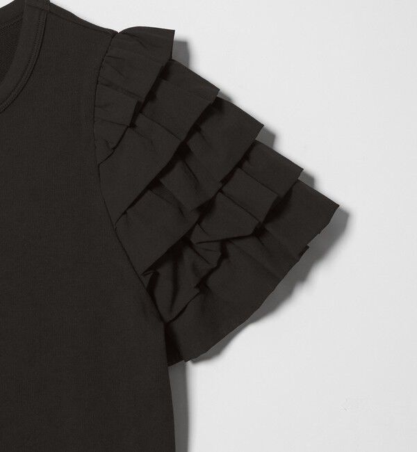 EMMEL REFINES「＜EMMEL REFINES＞EM ソデフリル プルオーバー」|Tシャツ・カットソー|