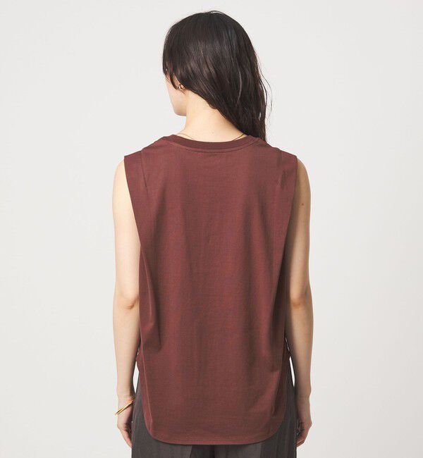 UNITED ARROWS green label relaxing「ショルダータック ノースリーブ プルオーバー カットソー」|Tシャツ・カットソー|