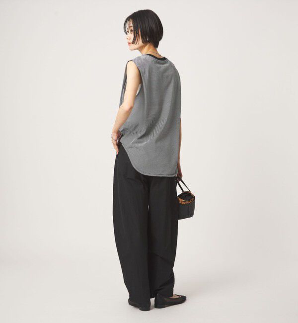 UNITED ARROWS green label relaxing「ショルダータック ノースリーブ プルオーバー カットソー」|Tシャツ・カットソー|