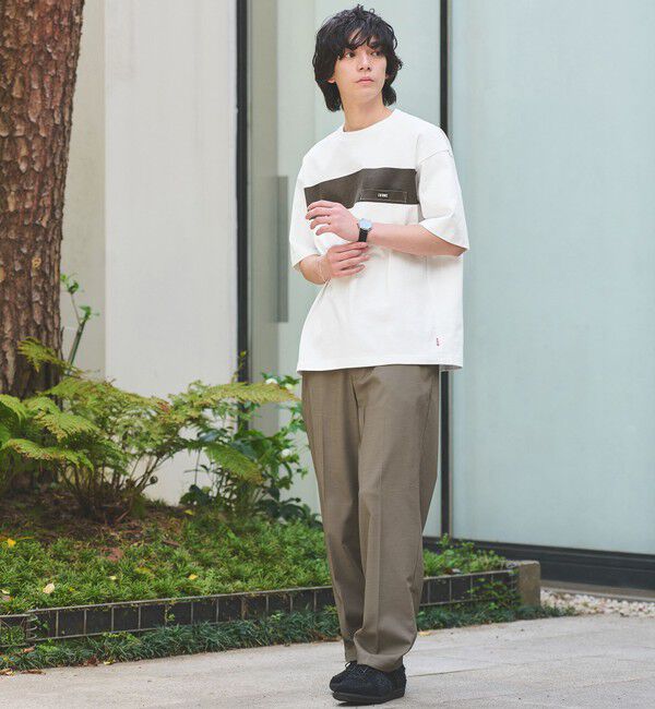 UNITED ARROWS green label relaxing「【別注】＜CHUMS＞GLR ライン ポケット 半袖 Tシャツ」|Tシャツ・カットソー|