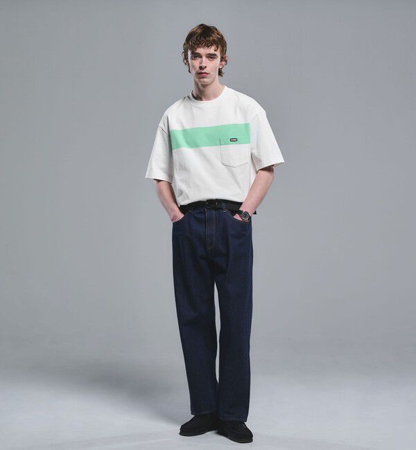 UNITED ARROWS green label relaxing「【別注】＜CHUMS＞GLR ライン ポケット 半袖 Tシャツ」|Tシャツ・カットソー|
