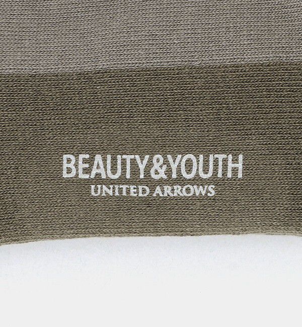 BEAUTY&YOUTH UNITED ARROWS「バック ライン ソックス」|ソックス|