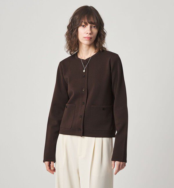 STEVEN ALAN「＜Steven Alan＞ミラノリブ ショートカーディガン」|カーディガン|