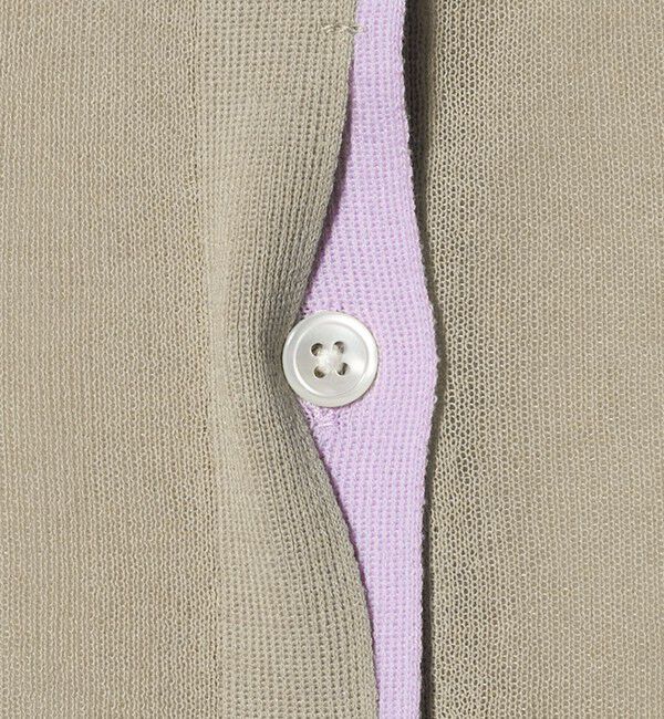 BEAUTY&YOUTH UNITED ARROWS「ライン クルーネック カーディガン ウォッシャブル」|カーディガン|