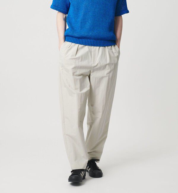 BEAUTY&YOUTH UNITED ARROWS「FLFY コットンナイロン バルーンイージーパンツ  NO.9」|チノ|NATURAL
