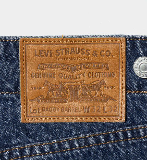 BEAUTY&YOUTH UNITED ARROWS「＜Levis＞BAGGY BARREL デニムパンツ」|デニム|