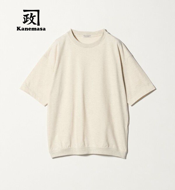BEAUTY&YOUTH UNITED ARROWS「金政メリヤス メロー コットン スウェット Ｔシャツ MADE IN JAPAN」|Tシャツ・カットソー|