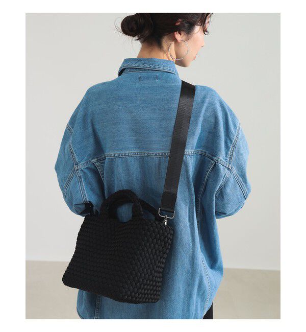 Demi-Luxe BEAMS 「NAGHEDI / イントレチャート トートバッグ S」|トートバッグ|