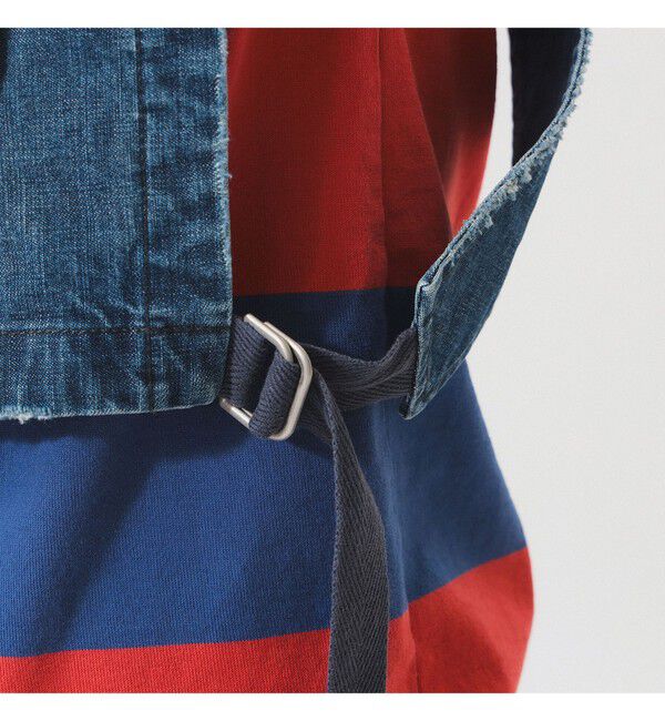 BEAMSBOY「maturely / デニム ディッキー ベスト」|ベスト・ジレ|