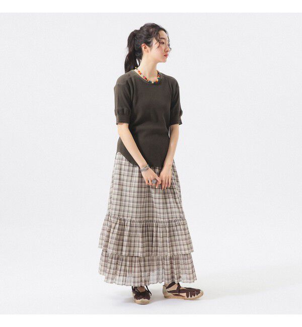 BEAMSBOY「ダメージ サーマル Tシャツ」|Tシャツ・カットソー|