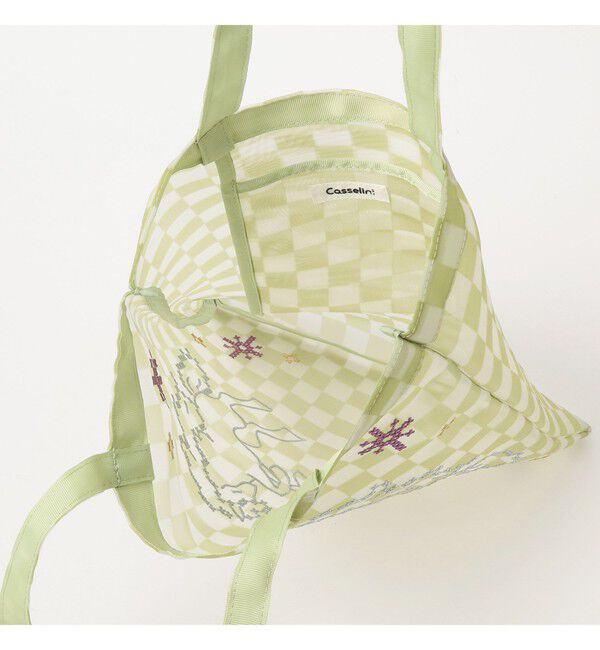 Ray BEAMS 「【別注】Casselini / チュール刺繍トート」|トートバッグ|