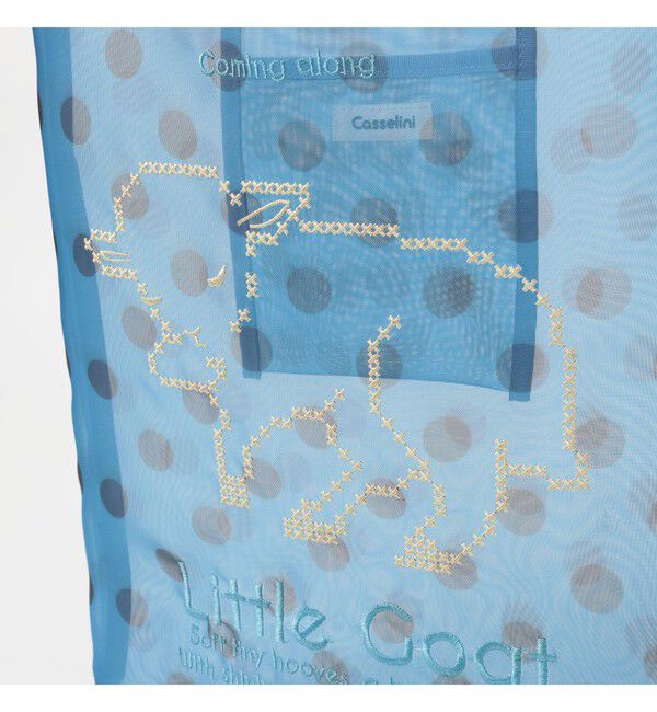 Ray BEAMS 「【別注】Casselini / チュール刺繍トート」|トートバッグ|