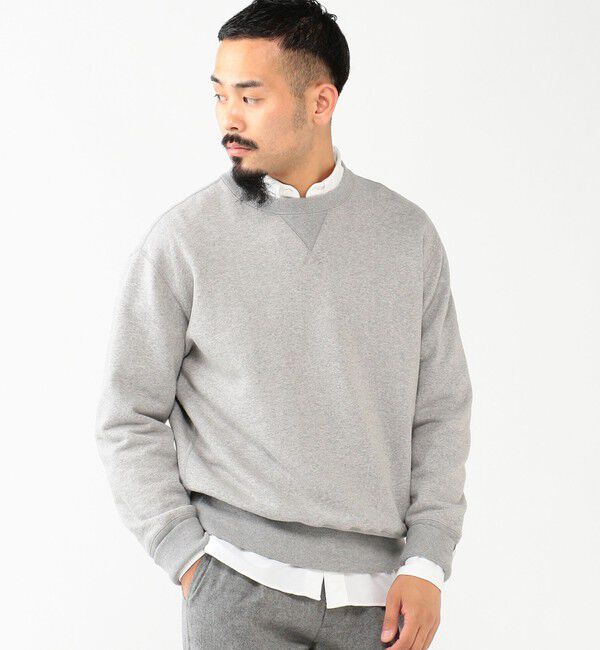 BEAMS PLUS「LOOPWHEELER &times; BEAMS PLUS / 別注 Super Heavy Weight Sweat Crew Neck」|スウェット・ジャージ|