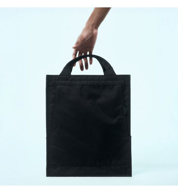 BEAMS「【別注】MONOLITH / 2WAY TOTE STANDARD」|リュック|BLACK