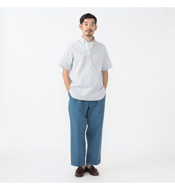 BEAMS「B.D. Pullover Classic-fit Oxford Tattersall」|シャツ・ブラウス|