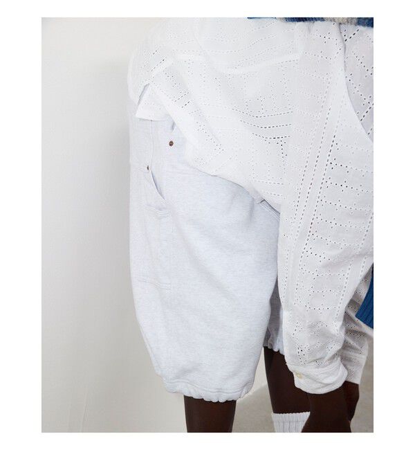 BEAMS「ダブルニー スウェット ショーツ」|その他|ASH_GREY