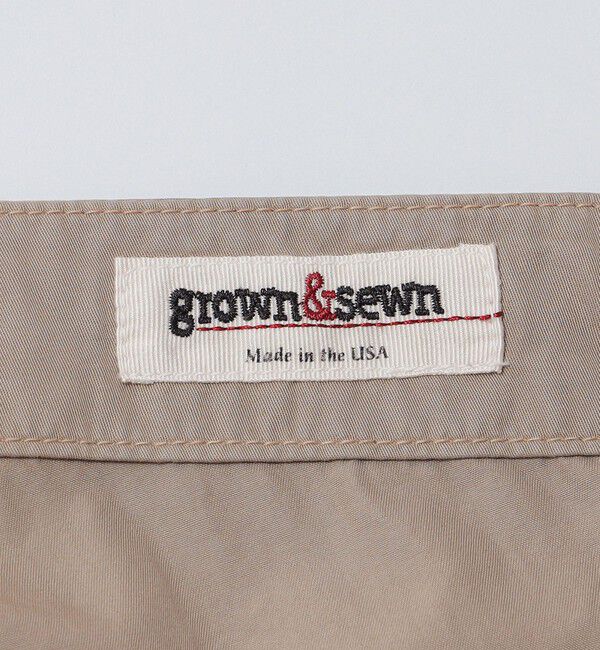 SHIPS「GROWN&SEWN: Drawstring Pant - Feather Twill」|チノ|