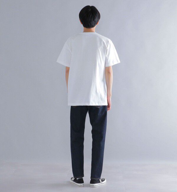 SHIPS「【累計販売数18万枚突破!!】【WEB限定】SHIPS: マイクロ SHIPSロゴ ポケット Tシャツ」|Tシャツ・カットソー|